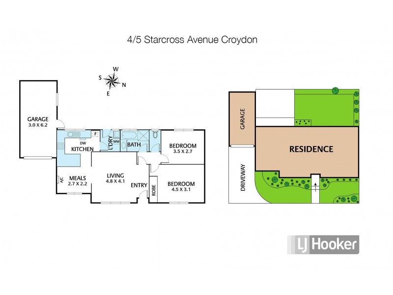 5/4 Starcross Avenue, Croydon VIC 3136 Floorplan