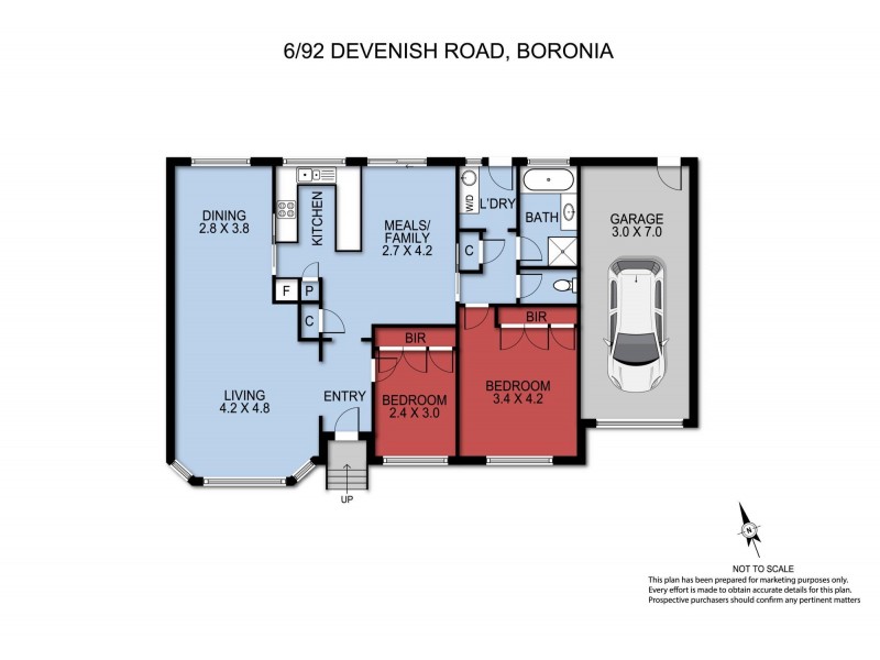 6/92 Devenish Road, Boronia VIC 3155 Floorplan