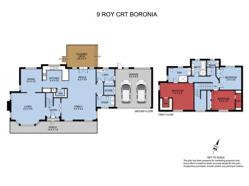 9 Roy Court, Boronia VIC 3155 Floorplan