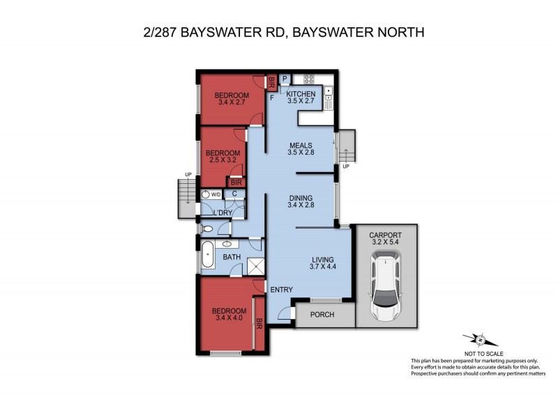 2/287 Bayswater Road, Bayswater North VIC 3153 Floorplan