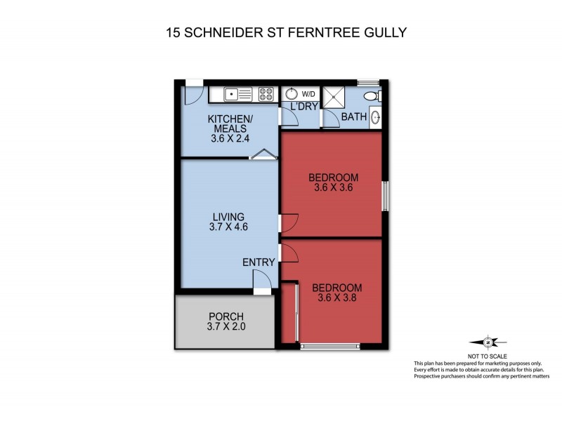 15 Schneider Street, Ferntree Gully VIC 3156 Floorplan