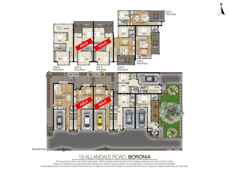 1-6/19 Allandale Road, Boronia VIC 3155 Floorplan