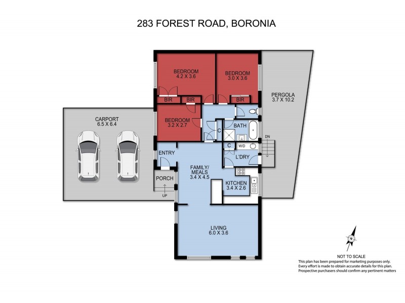 283 Forest Road, Boronia VIC 3155 Floorplan