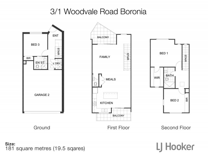 5/1 Woodvale Road, Boronia VIC 3155 Floorplan
