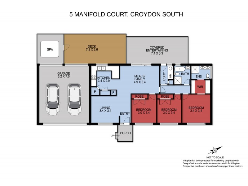 5 Manifold Court, Croydon South VIC 3136 Floorplan