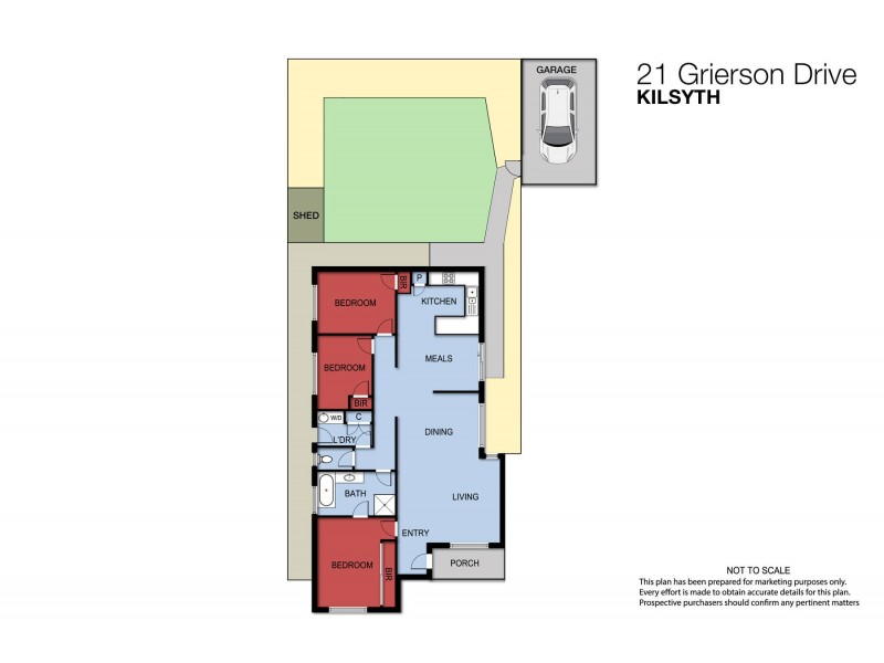 21 Grierson Drive, Kilsyth VIC 3137 Floorplan