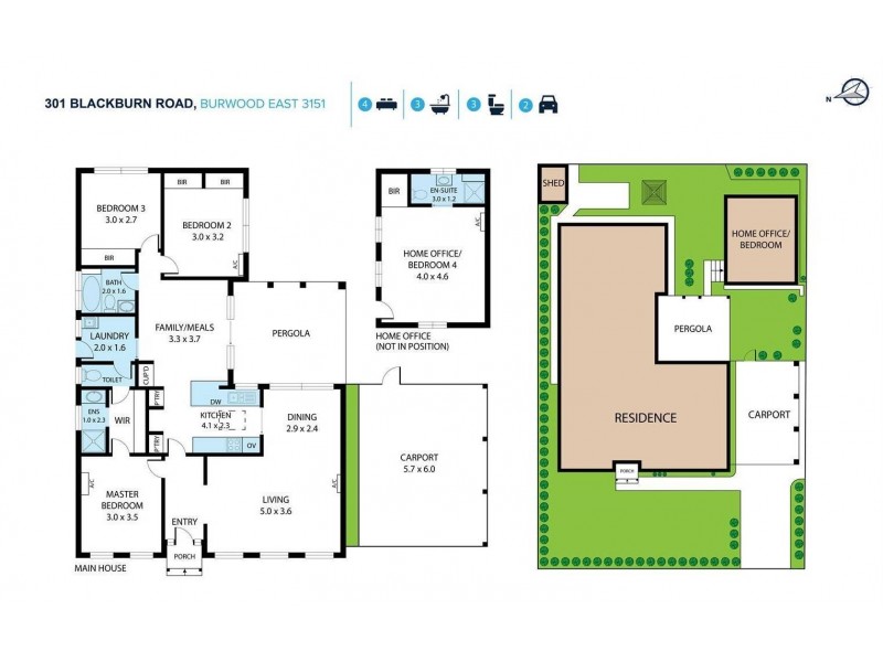 301 Blackburn Road, Burwood East VIC 3151 Floorplan