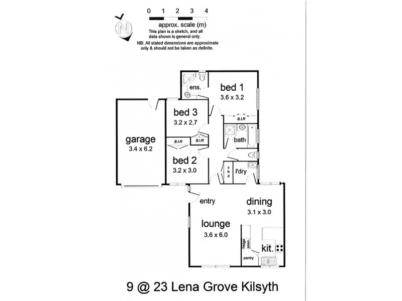 9/23 Lena Grove, Kilsyth VIC 3137 Floorplan