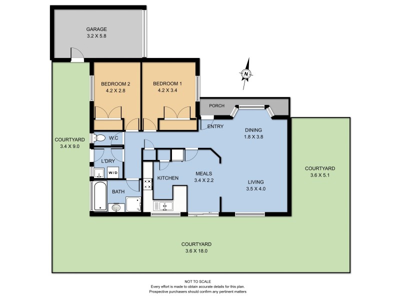 3/64 Olive Grove, Boronia VIC 3155 Floorplan