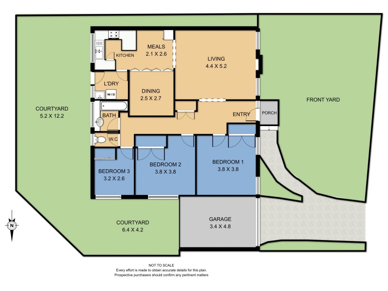 1/5 Phyllis Avenue, Boronia VIC 3155 Floorplan