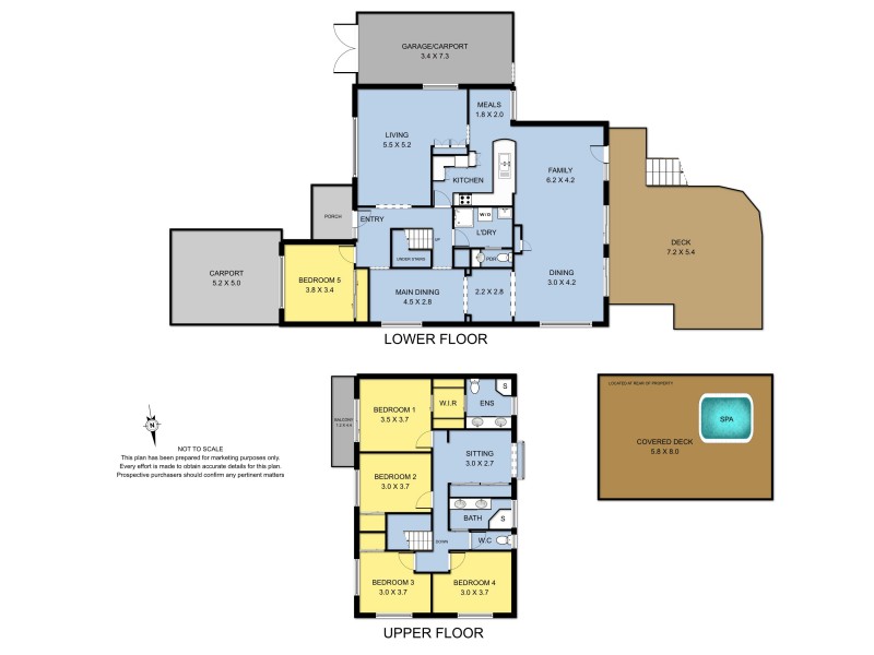 8 Duncan Avenue, Boronia VIC 3155 Floorplan