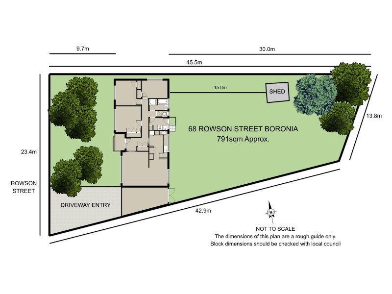 68 Rowson Street, Boronia VIC 3155 Floorplan