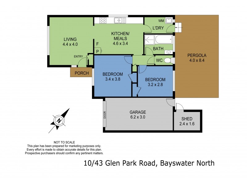 10/43 Glen Park Road, Bayswater North VIC 3153 Floorplan