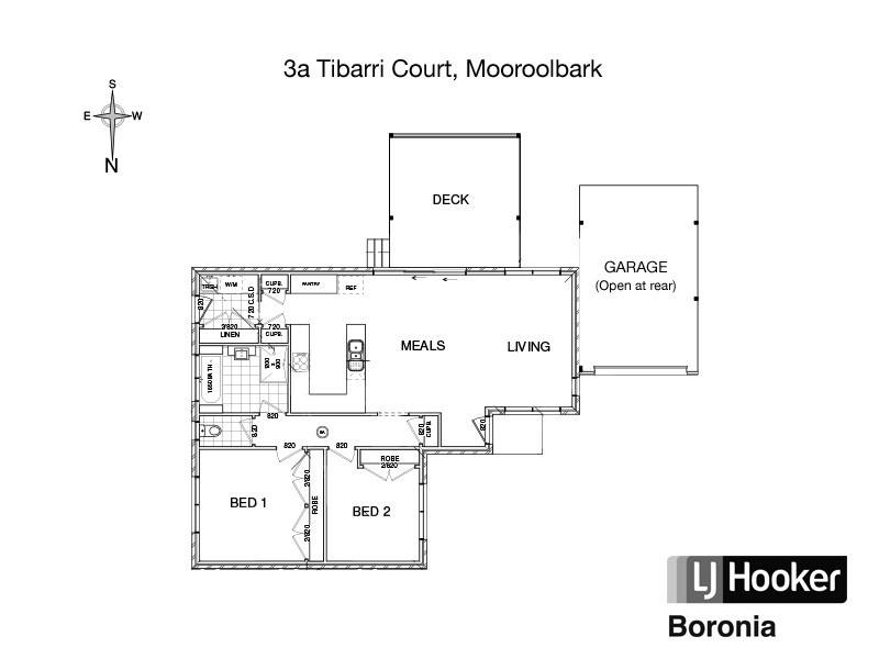 3a Tibarri Court, Mooroolbark VIC 3138 Floorplan