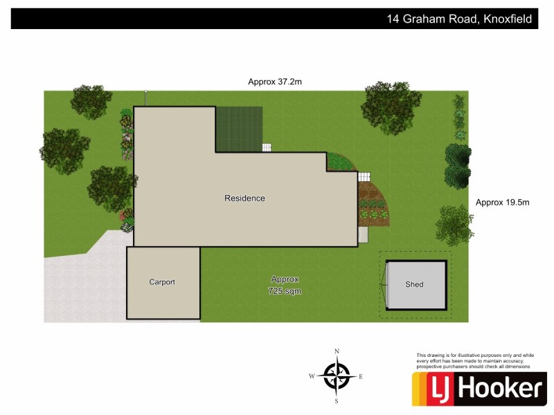 14 Graham Road, Knoxfield VIC 3180 Floorplan