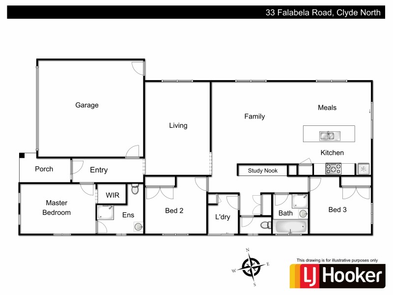 33 Falabela Road, Clyde North VIC 3978 Floorplan