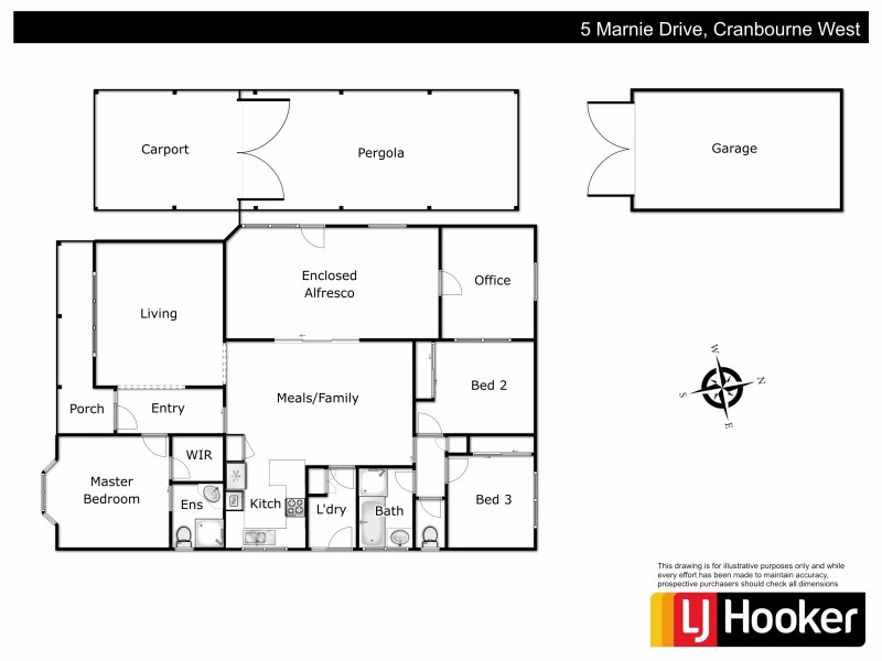 5 Marnie Drive, Cranbourne West VIC 3977 Floorplan