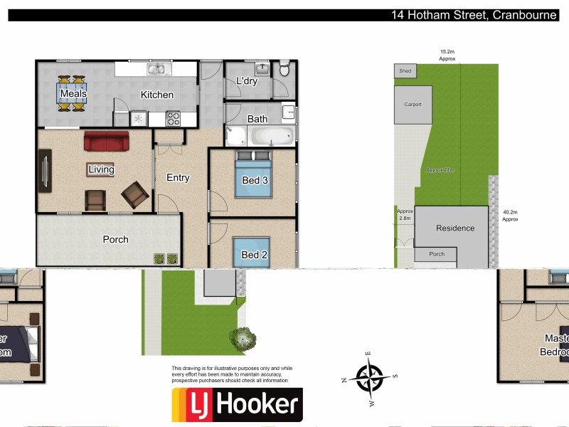 14 Hotham Street, Cranbourne VIC 3977 Floorplan
