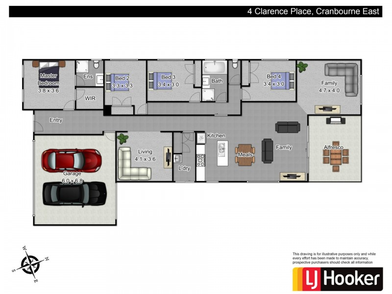 4 Clarence Place, Cranbourne East VIC 3977