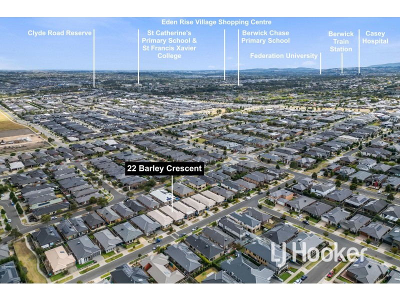 22 Barley Crescent, Clyde North VIC 3978