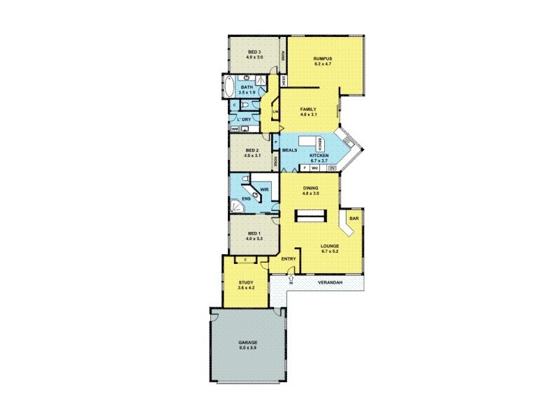 29 Earlston Circuit, Cranbourne VIC 3977 Floorplan
