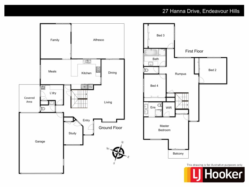 27 Hanna Drive, Endeavour Hills VIC 3802 Floorplan