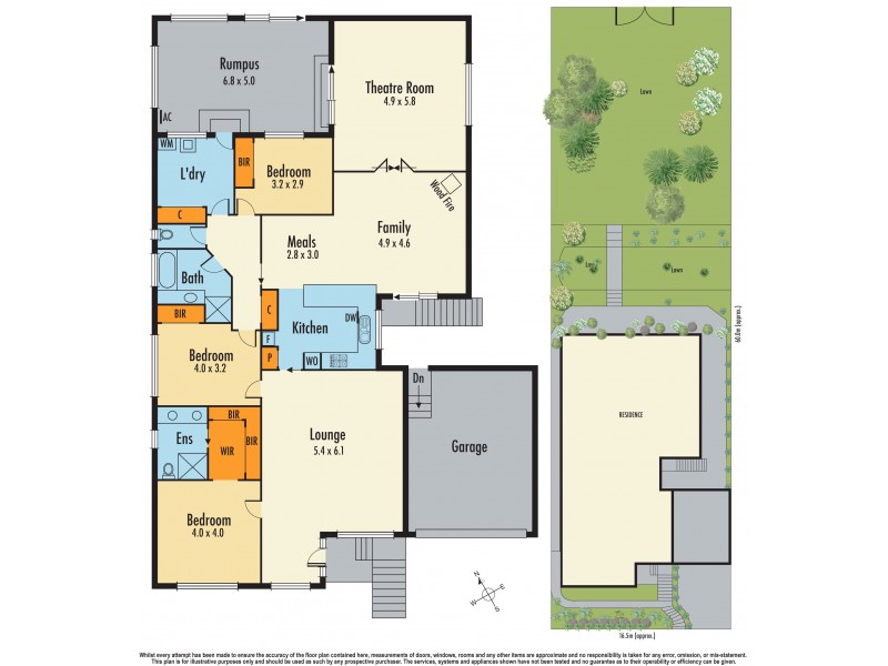 135 Gleneagles Drive, Endeavour Hills VIC 3802 Floorplan