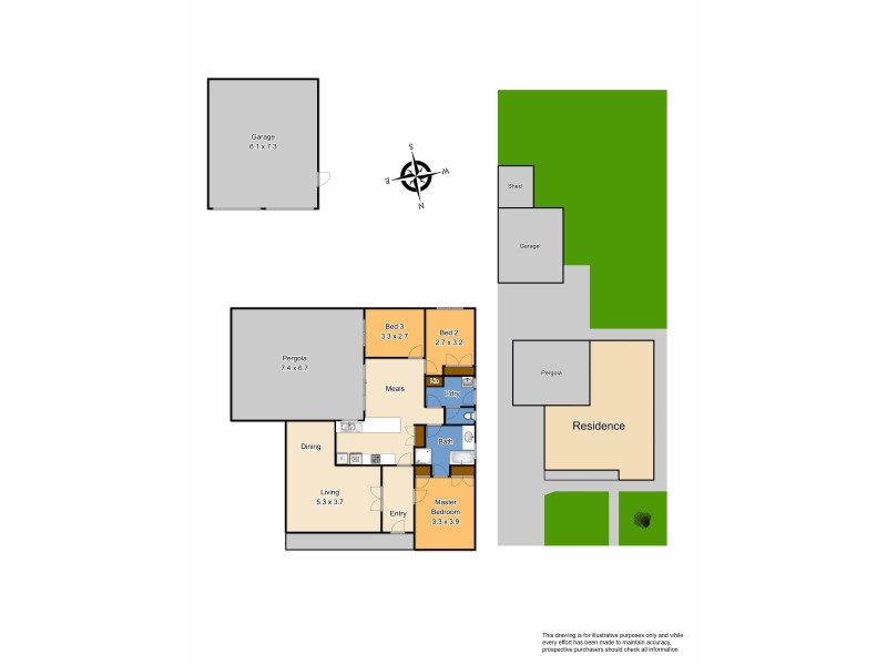 4 Claude Avenue, Hampton Park VIC 3976 Floorplan