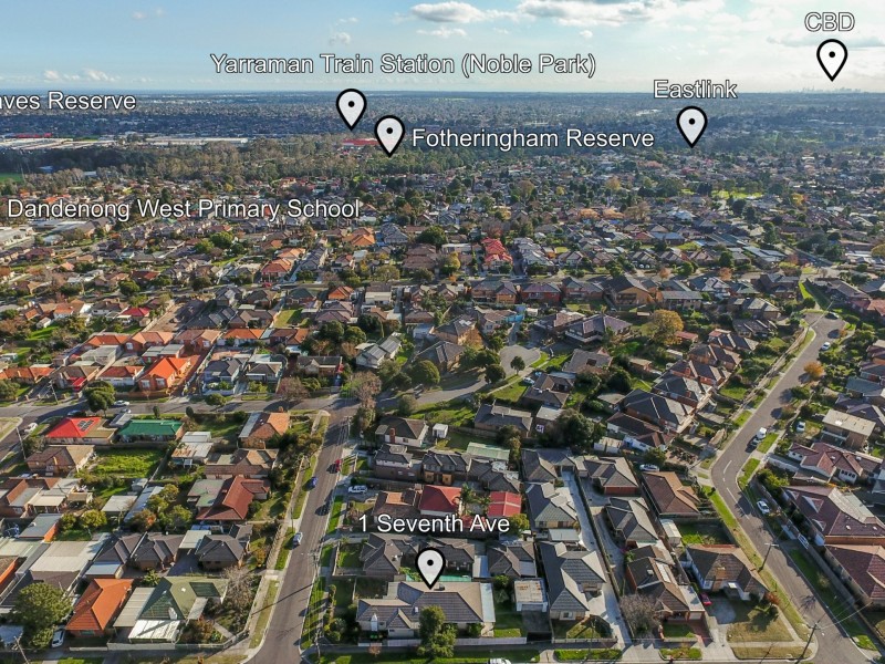 1 Seventh Avenue, Dandenong VIC 3175