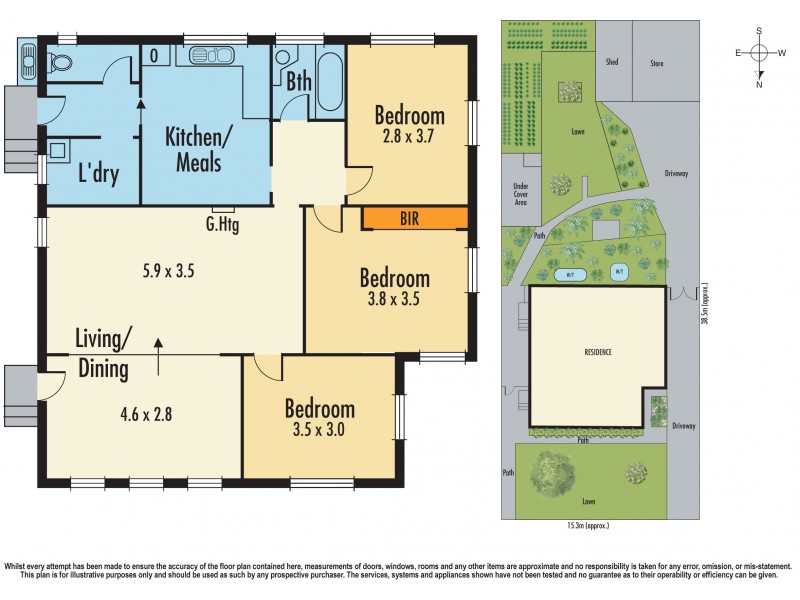 8 Eugenia Street, Doveton VIC 3177 Floorplan