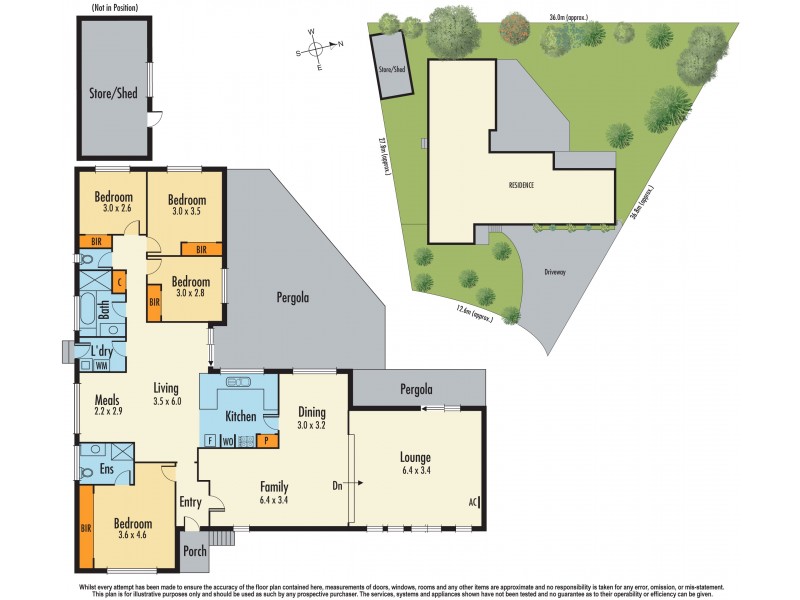 11 Dalvana Court, Hampton Park VIC 3976 Floorplan