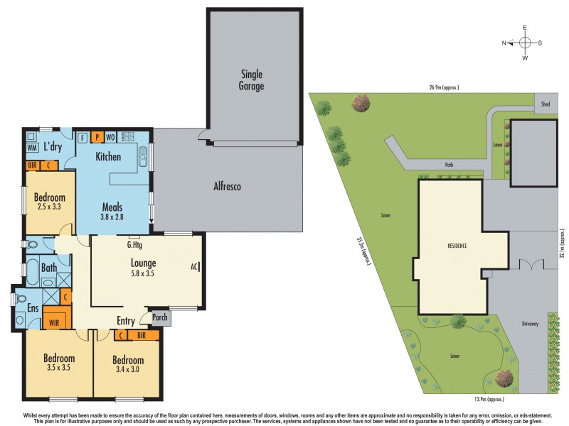 3 Basil Close, Hallam VIC 3803 Floorplan
