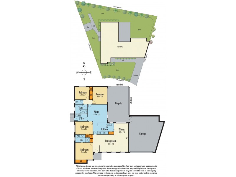 4 Robinvale Court, Endeavour Hills VIC 3802 Floorplan