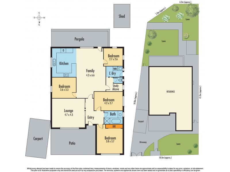 10 Carlton Road, Dandenong North VIC 3175 Floorplan