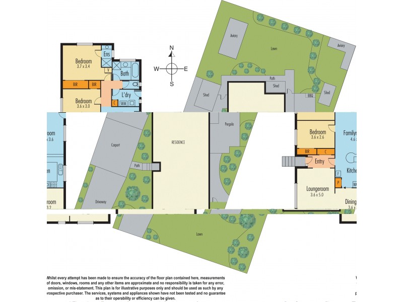 4 Thompson Court, Endeavour Hills VIC 3802 Floorplan