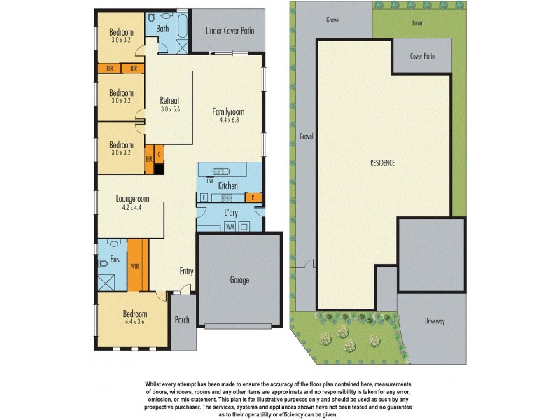 68 Mickleham Drive, Cranbourne North VIC 3977 Floorplan