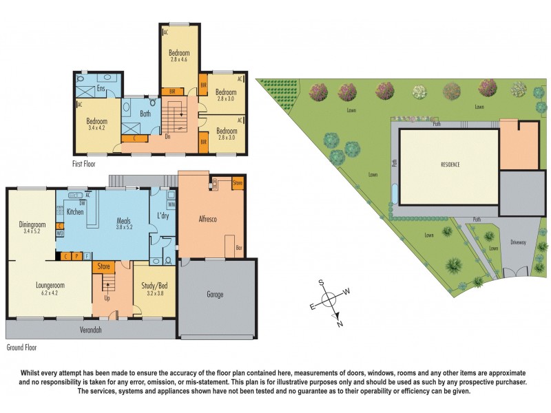 6 Monica Close, Endeavour Hills VIC 3802 Floorplan