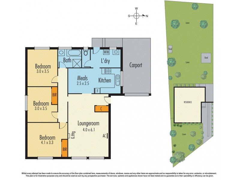 12 Booth Crescent, Dandenong North VIC 3175 Floorplan