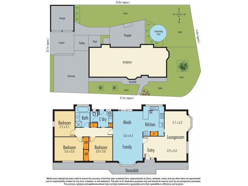 1 Raduett Court, Endeavour Hills VIC 3802 Floorplan