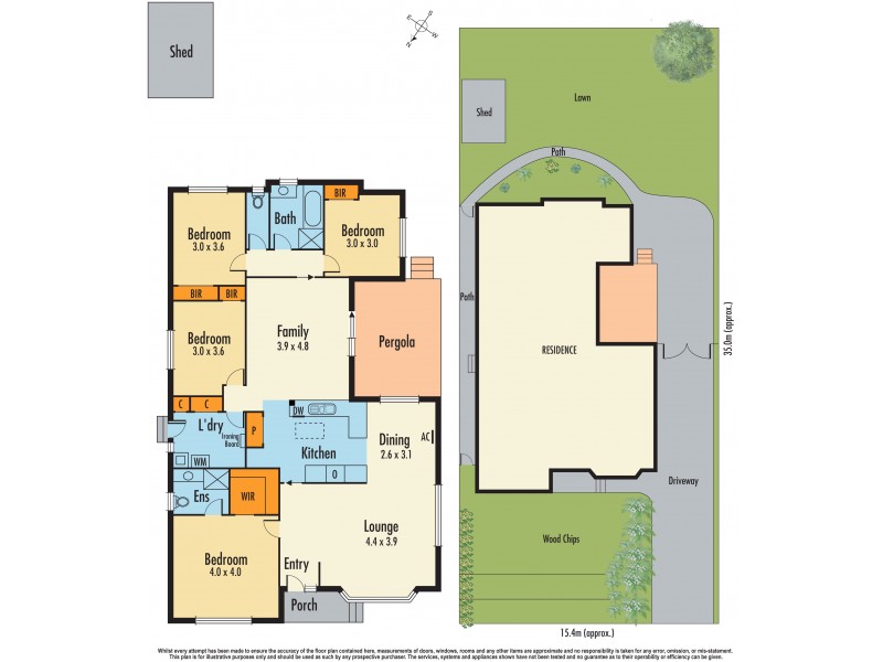 14 Hanna Drive, Endeavour Hills VIC 3802 Floorplan