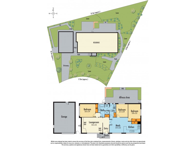 2 Cox Court, Endeavour Hills VIC 3802 Floorplan