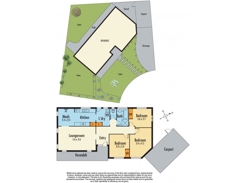 1/17 Sandala Court, Dandenong North VIC 3175 Floorplan