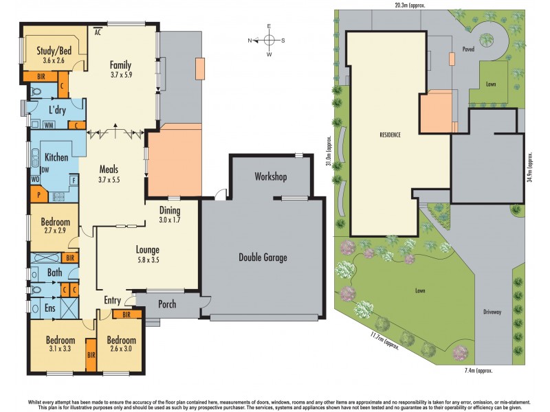 9 Parklea Close, Narre Warren VIC 3805 Floorplan