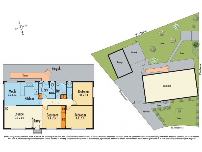 2 Donnelly Court, Dandenong North VIC 3175 Floorplan