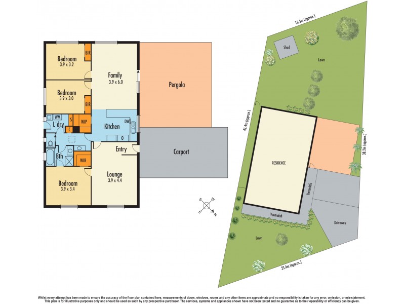 1 Willslie Crescent, Berwick VIC 3806 Floorplan