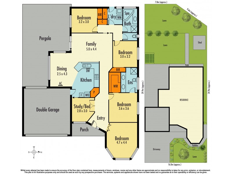 50 Harold Keys Drive, Narre Warren South VIC 3805 Floorplan