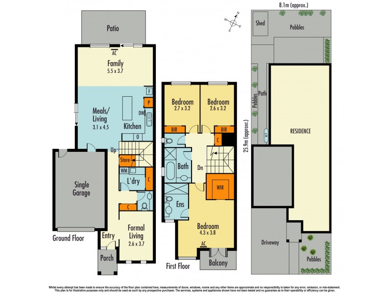 7 Wedge Street, Dandenong VIC 3175 Floorplan