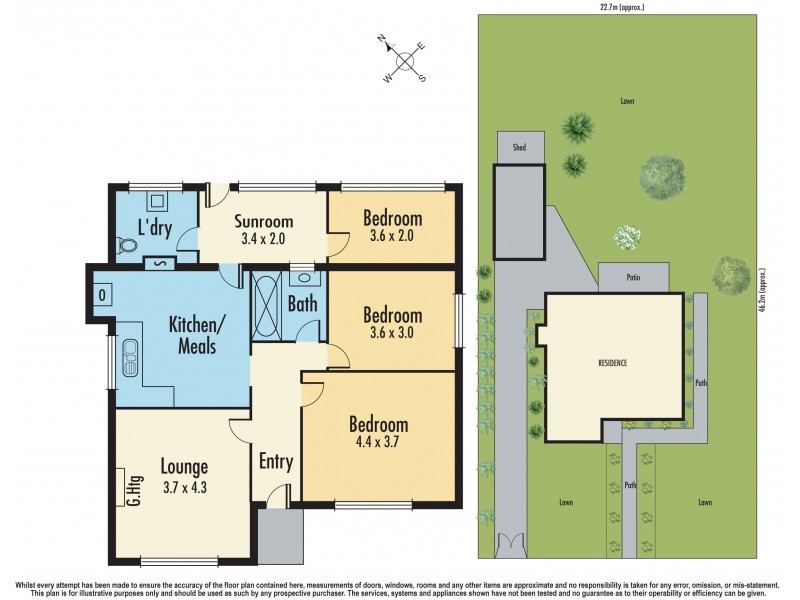 120 Railway Parade, Noble Park VIC 3174 Floorplan