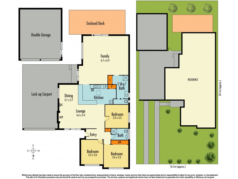 6 Cheam Street, Dandenong North VIC 3175 Floorplan