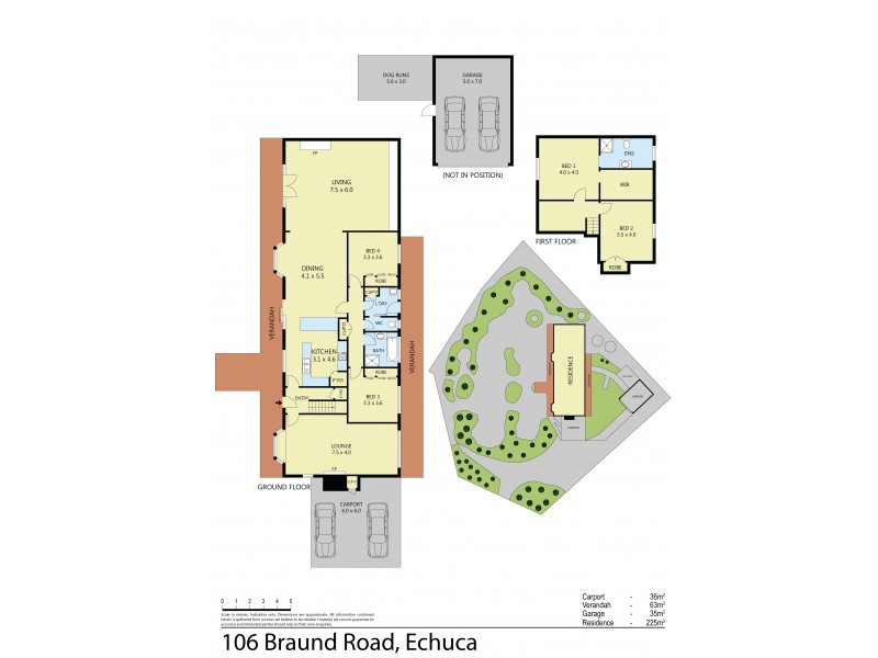 106 Braund Road, Echuca VIC 3564 Floorplan